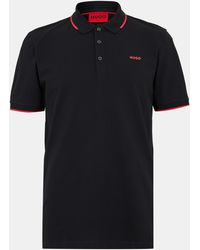 HUGO - Dinoso Polo Shirt - Lyst