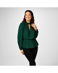 Biba - Textured Blouse - Lyst