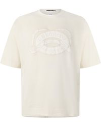 C.P. Company - Cp Logo T-Shirt Sn64 - Lyst