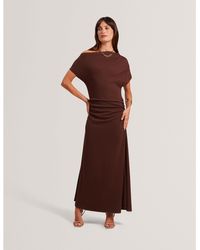 Ted Baker - Ted Jsy Midi Dress Ld64 - Lyst