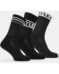 Lyle & Scott - 3-Pack Logo Socks - Lyst