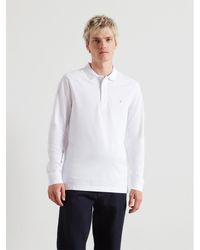 Farah - Long-Sleeve Polo Shirt - Lyst