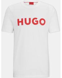 HUGO - Dulivio T Shirt - Lyst