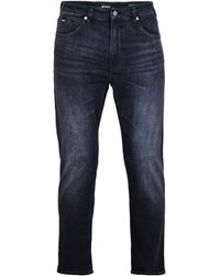 BOSS - Ogden Straight Leg Jeans - Lyst