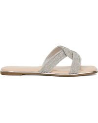 Dune - Lavenham Flat Sandal - Lyst