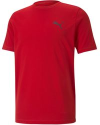 PUMA - Active Small Logo Regular Fit T-Shirt - Lyst