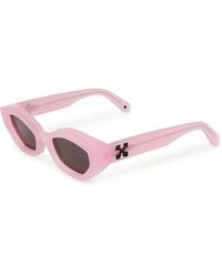 Off-White c/o Virgil Abloh - Oeri144 Hilo Round Sunglasses - Lyst