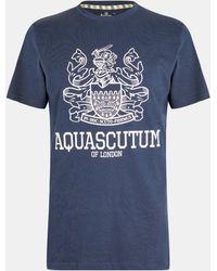 Aquascutum - T-Shirt - Lyst