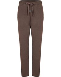 Fear Of God - Lounge Pants Open Hem Fleece Jogging Bottoms - Lyst
