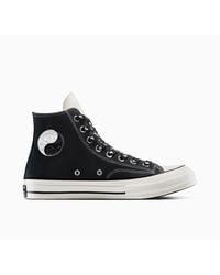 Converse - Chuck 70 All Star Yin-Yan Canvas High-Top Trainers - Lyst