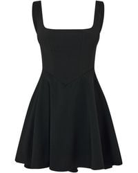 Odd Muse - Square Neck Mini Dress - Lyst