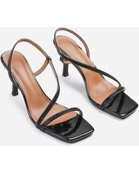 Where's That From - Cross Foot Strap Heels Ladies - Lyst