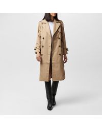 French Connection - Coco Twill Trench Coat - Lyst