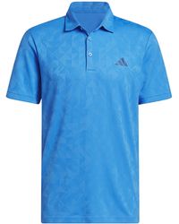 adidas - Short Sleeve Performance Polo Shirt - Lyst