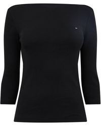 Tommy Hilfiger - Cody Slim Boat Neck Long-Sleeve T-Shirt - Lyst