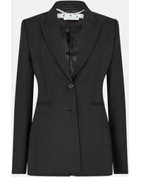 Off-White c/o Virgil Abloh - Structured Suit Jacket - Lyst