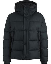 BOSS - Omaris Water-Repellent Hooded Long Sleeve Short Puffer Jacket - Lyst