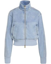 adidas Originals - Firebird Denim Jacket - Lyst