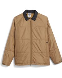 adidas - Coach Quilted Jacket - Lyst