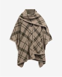 Barbour - Vienna Modern Heritage Wool Cape - Lyst