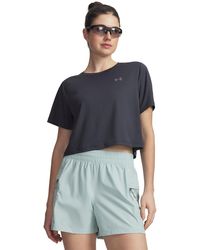 Under Armour - Explor Trail Run Graphic Short Sleeve Anthracite Pitch - Lyst