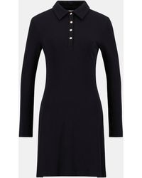 Barbour - Chloe Ribbed Mini Dress - Lyst