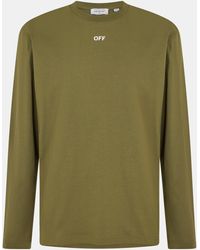 Off-White c/o Virgil Abloh - Skate Long Sleeve T-Shirt - Lyst
