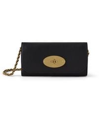 Mulberry - Lily Leather Wallet On Chain - Lyst