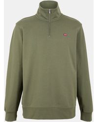 Levi's - Quarter Zip Sweatshirt - Lyst