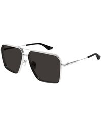 McQueen - Sun Aviator Sunglasses - Lyst