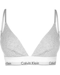 Calvin Klein - Modern Cotton Triangle Bra - Lyst