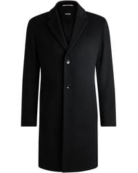 BOSS - Hhyde C Overcoat - Lyst