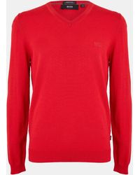 BOSS - Batisse E Knitted Top - Lyst