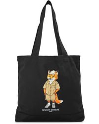 Maison Kitsuné - Dressed Fox Tote Bag - Lyst