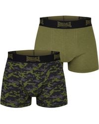 Lonsdale London - Trunk Shorts 2 Pack - Lyst