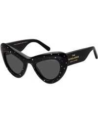 Marc Jacobs - Cat Eye Round Sunglasses - Lyst