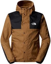 The North Face - Mountain Water Resistant Long Sleeve Rain Anorak - Lyst