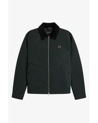 Fred Perry - Caban Barn Jacket - Lyst
