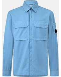 C.P. Company - Gabard Overshirt - Lyst