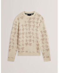 Ted Baker - Crew Neck Knitted Top - Lyst