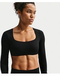 Nike - Zenvy Light-Support Padded Long-Sleeve Sports Bra - Lyst