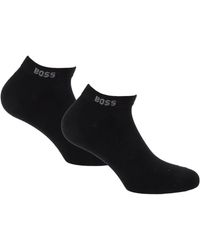 BOSS - 2 Pack Of Bamboo Ankle Socks - Lyst