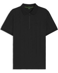 BOSS - Hbg Mirror Qz Slim Fit Short Sleeve Polo Shirt - Lyst