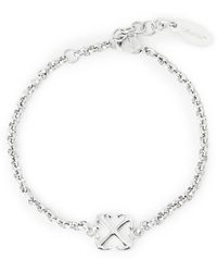 Off-White c/o Virgil Abloh - Arrows Brass Chain Bracelet 23 Cm - Lyst