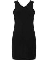 Norma Kamali - Racer Mini Dress - Lyst