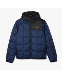 Lacoste - Colour Block Padded Jacket - Lyst
