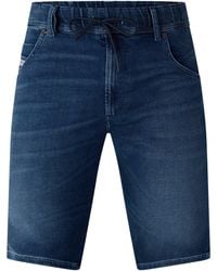 DIESEL - D-Krooshort-T Denim Shorts - Lyst