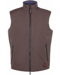 Museum - Reversible Quilted Sleeveless Gilet - Lyst