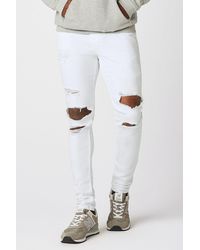 White Skinny Jeans for Men - Up to 73% off | Lyst
