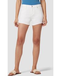 Hudson Jeans Gemma Mid-rise Short - White
